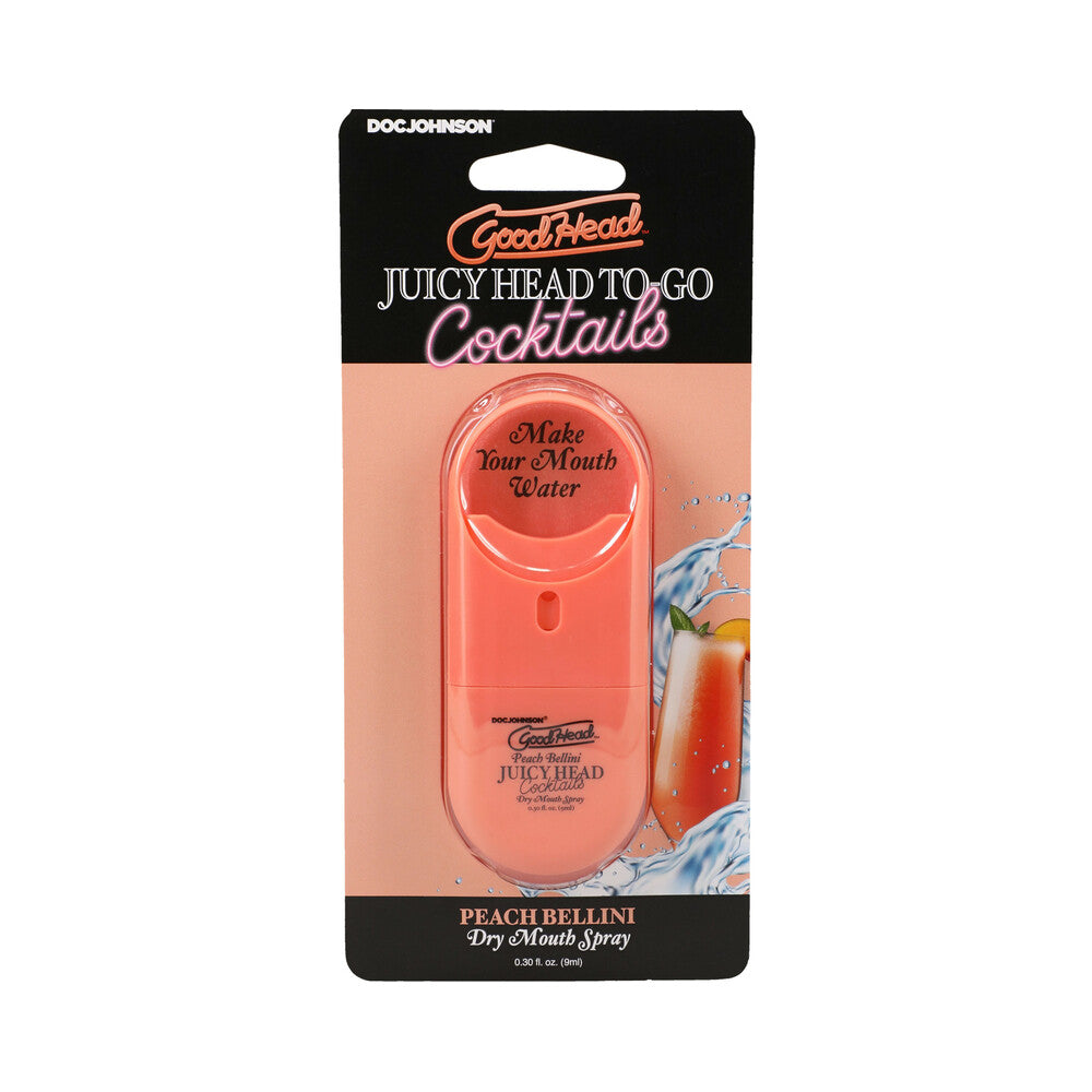 GoodHead Juicy Cocktails To-Go Peach Bellini Lubricant